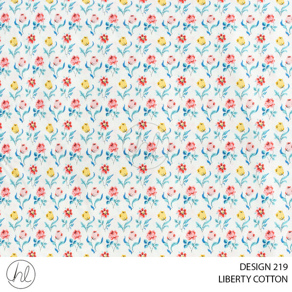 LIBERTY COTTON (51) MULTI (110CM) PER M