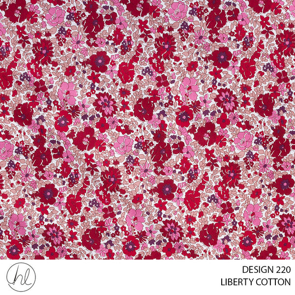 LIBERTY COTTON (51) MULTI (110CM) PER M