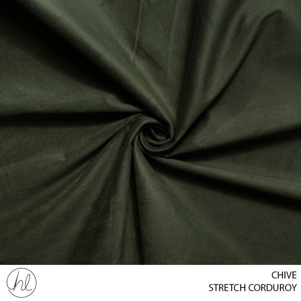 STRETCH CORDUROY (51) CHIVE (150CM) PER M