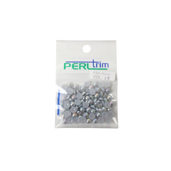 BEADS 6MM GREY FREE EACH FBA