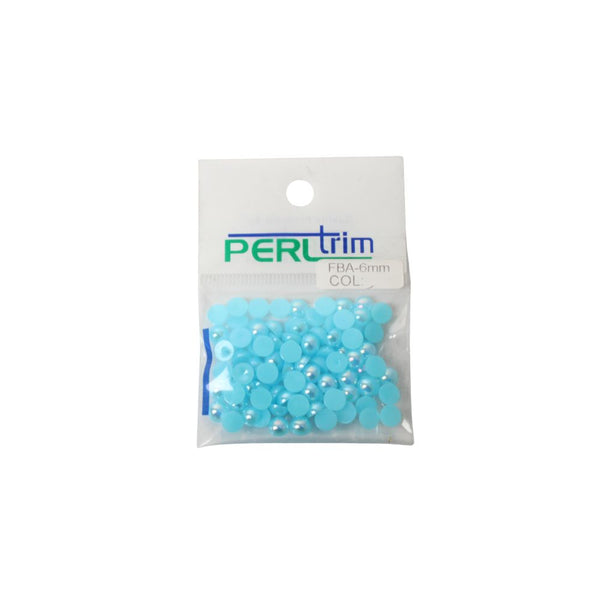 BEADS 6MM AQUA FREE FBA