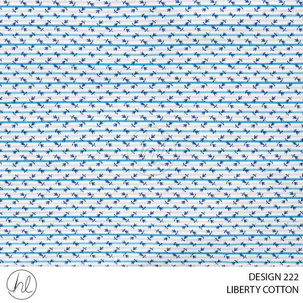 LIBERTY COTTON (51) MULTI (110CM) PER M