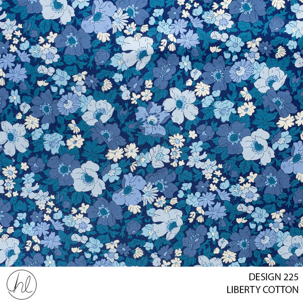 LIBERTY COTTON (51) MULTI (110CM) PER M