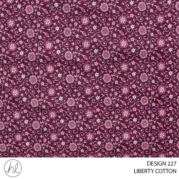 LIBERTY COTTON (51) MULTI (110CM) PER M