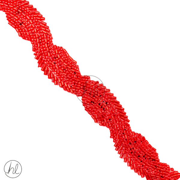 Braid Fancy (3cm) (Red)