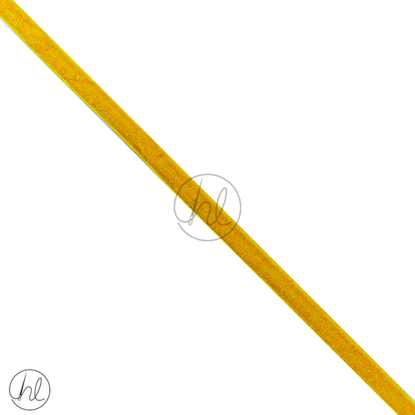 Ribbon Velvet  (10mm) (Yellow)