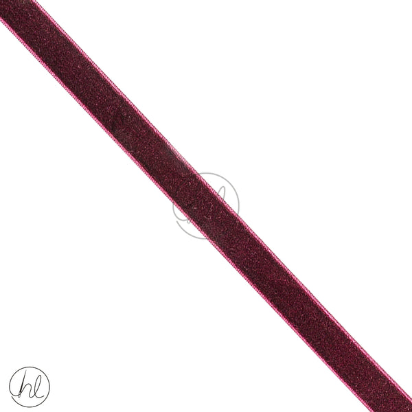 Ribbon Velvet (15mm) (Burgundy)