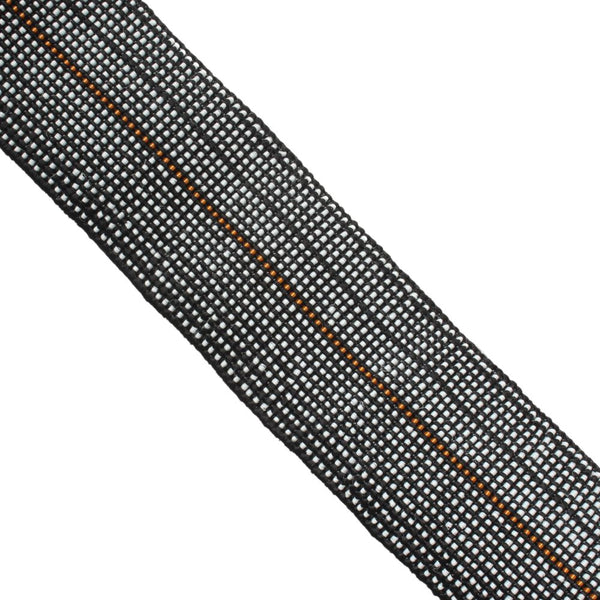 WEBBING ELASTIC 1 LINE  BLACK 034-244
