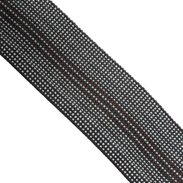 WEBBING ELASTIC 3 LINE BLACK 034-246