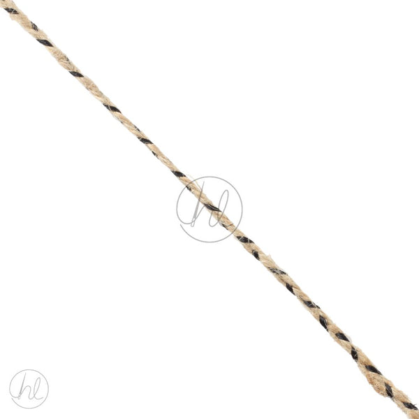 HESSIAN JUTE JB1  BLACK FREE