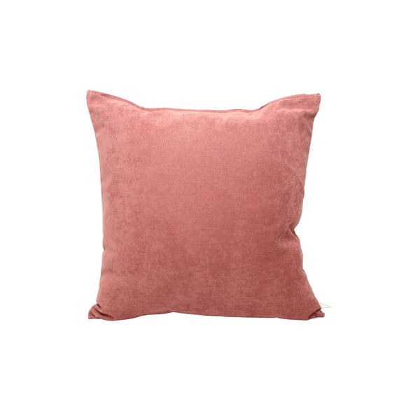 SCATTER CUSHION HAZAN DUSTY PINK 60X60