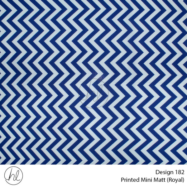 C/D Mini Mat Prt Zig Zag 731