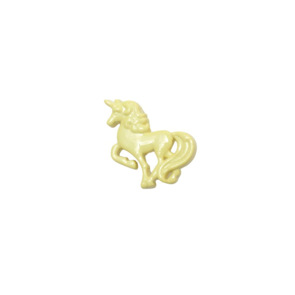 BUTTONS BABY UNICORN 5'   YELLOW FREE
