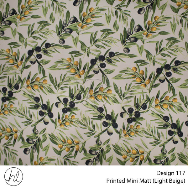 C/D Mini Mat Prt Olives 781