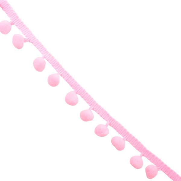 POM POMS P/M  L/PINK MED