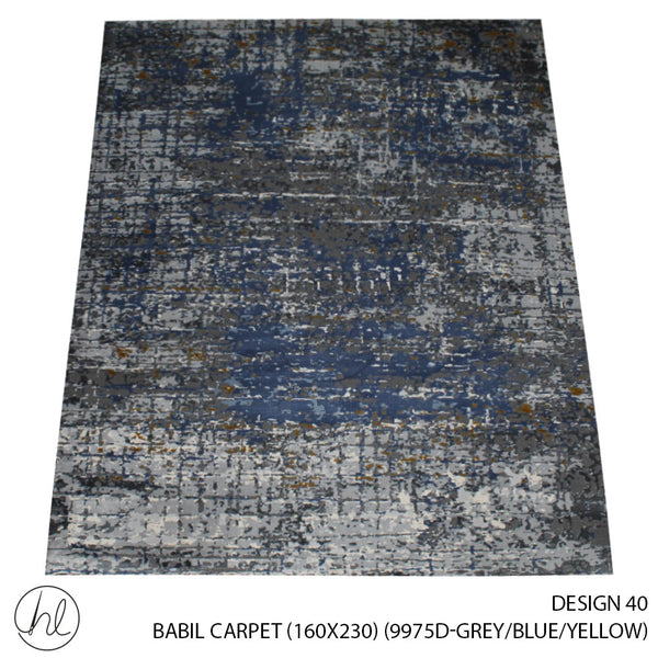 BABIL CARPET (160X230) (DESIGN 40) (BLUE/YELLOW)
