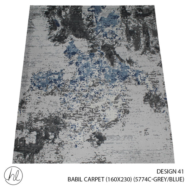BABIL CARPET (160X230) (DESIGN 41) (GREY/BLUE)