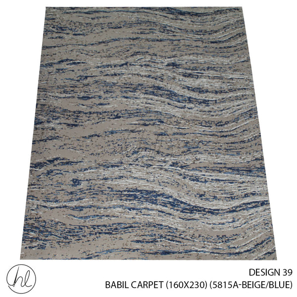 BABIL CARPET (160X230) (DESIGN 39) (BEIGE/BLUE)