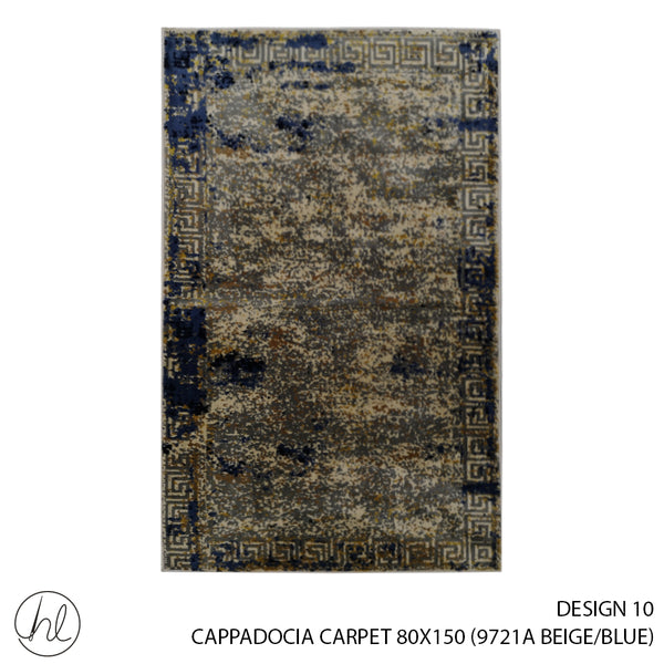 CAPPADOCIA CARPET (80X150) (DESIGN 10) (BEIGE/BLUE)