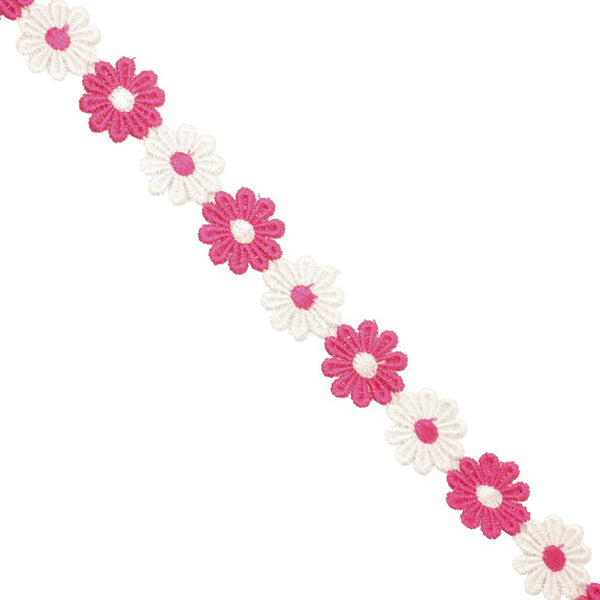 GUIPURE LACE  CERISE FREE 1