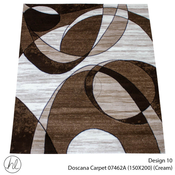 Doscana Carpet (150X200) (Design 10) (Cream)