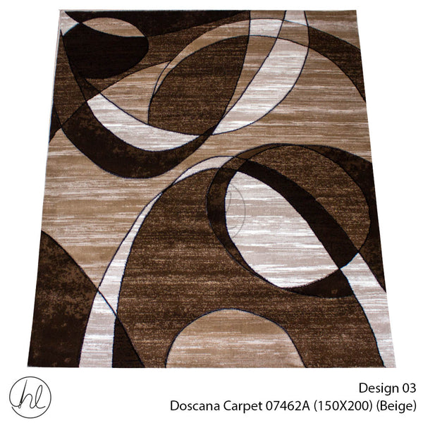 Doscana Carpet (150X200) (Design 03) (Beige)