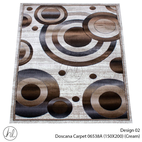 Doscana Carpet (150X200) (Design 02) (Cream)