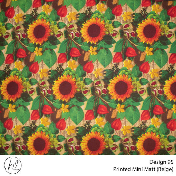 C/D Mini Mat Prt Sunflower 781