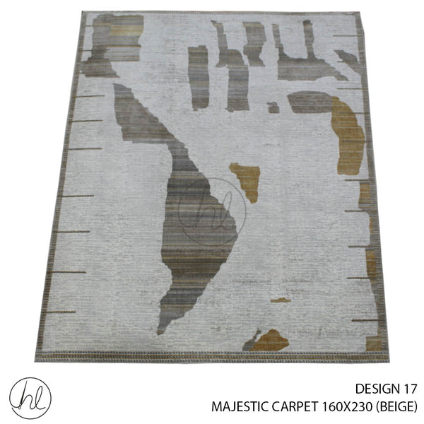 MAJESTIC CARPET (160X230) (DESIGN 17) (BEIGE)