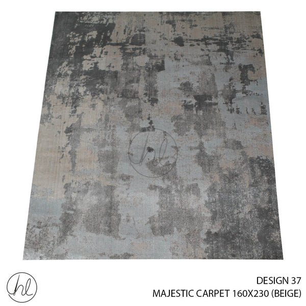MAJESTIC CARPET (160X230) (DESIGN 37) (BEIGE/GREY)