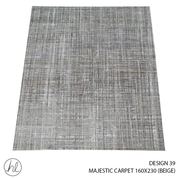 MAJESTIC CARPET (160X230) (DESIGN 39) (BEIGE)