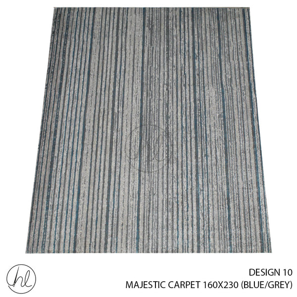 MAJESTIC CARPET (160X230) (DESIGN 10) (BLUE/GREY)