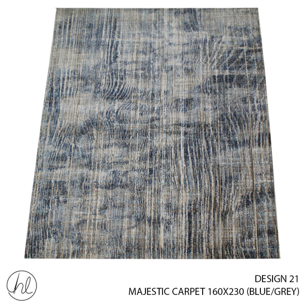 MAJESTIC CARPET (160X230) (DESIGN 21) (BLUE/GREY)