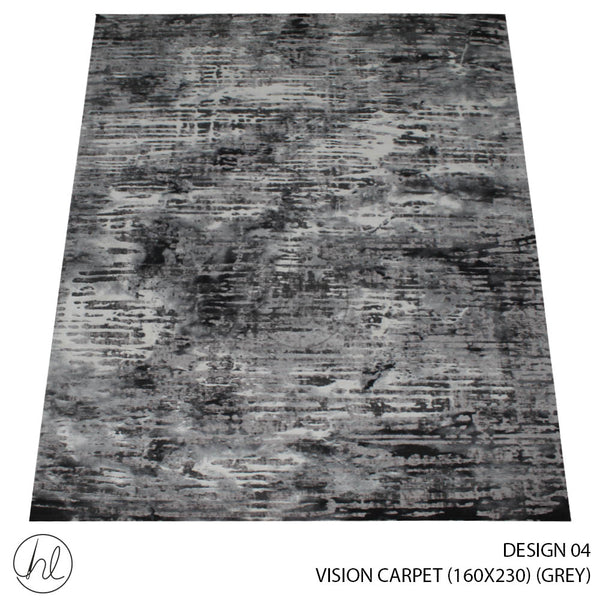 VISION CARPET (160X230) (DESIGN 04) (GREY)