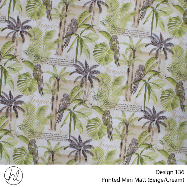 C/D Mini Mat Prt Tropical 781