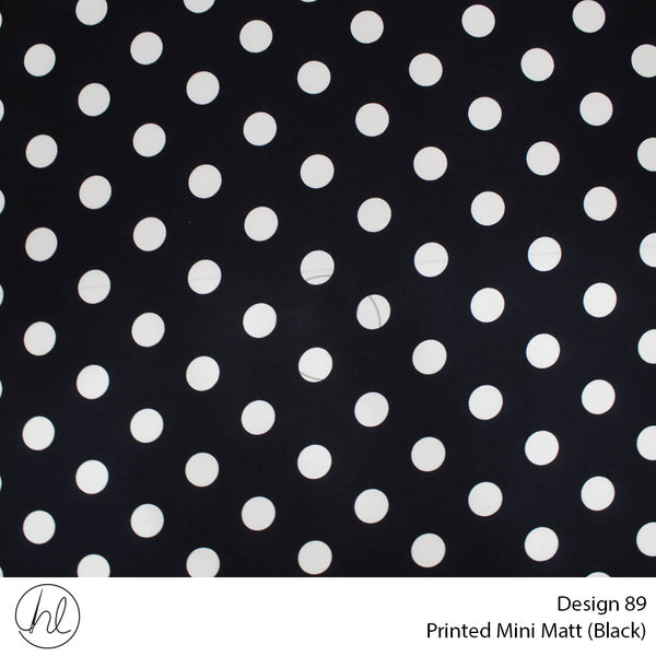 C/D Mini Mat Prt Polka Dots