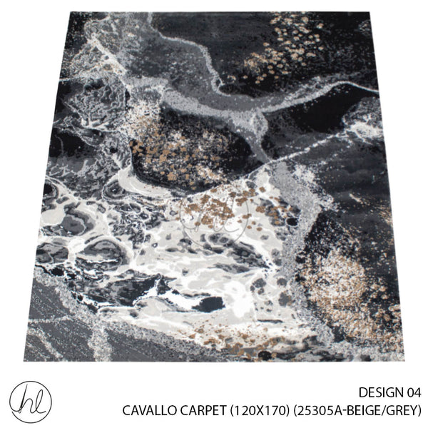 CAVALLO CARPET 120X170 (DESIGN 04) (BEIGE/GREY)