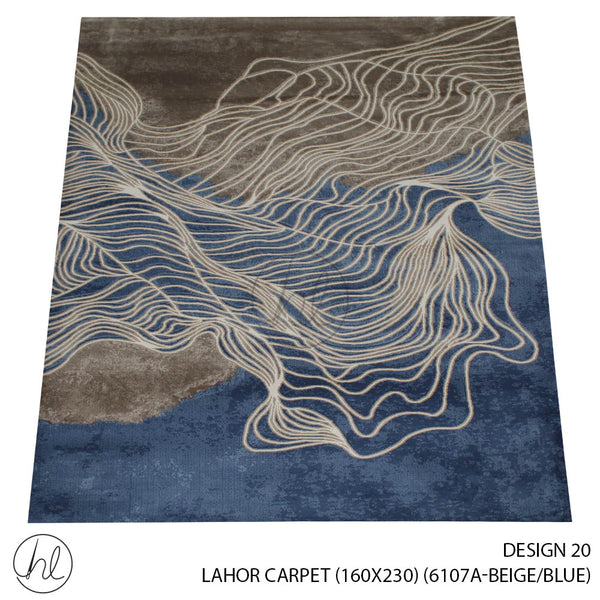 LAHOR CARPET (160X230) (DESIGN 20) (BLUE/BLUE)