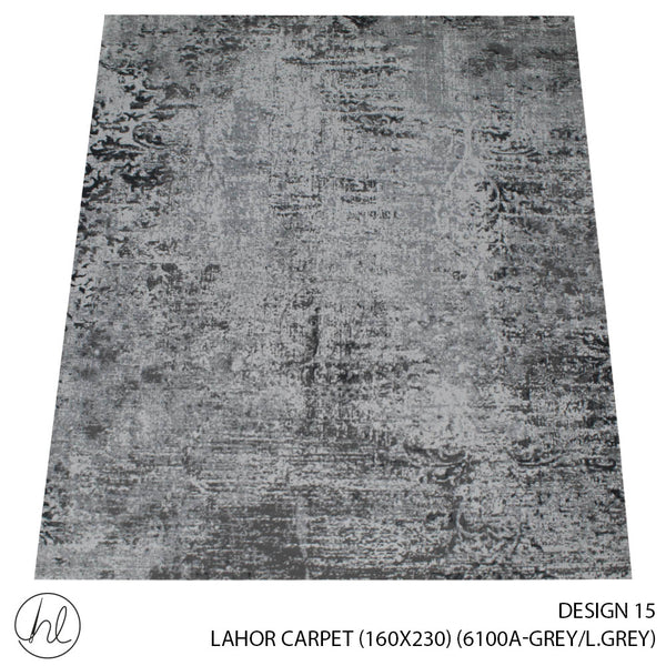 LAHOR CARPET (160X230) (DESIGN 15) (LIGHT GREY/GREY)
