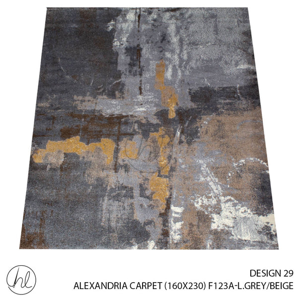 ALEXANDRIA CARPET (160X230) (DESIGN 29) (L.GREY/BEIGE)