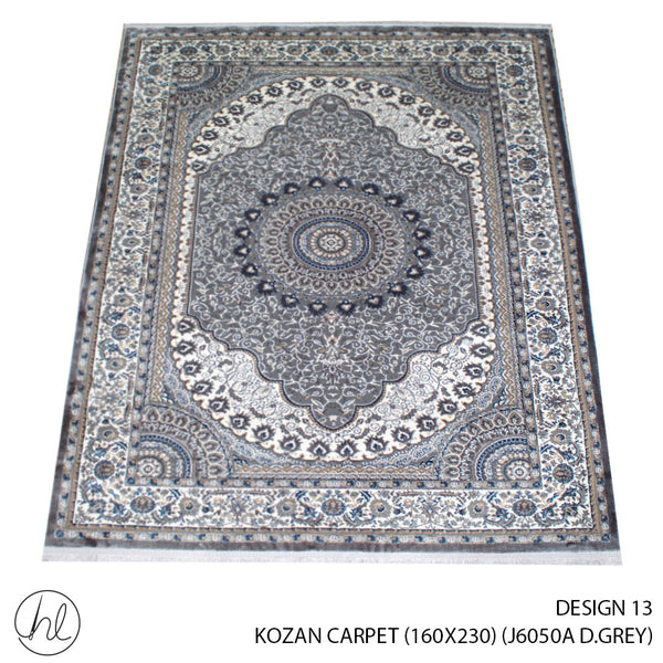 Kozan Carpet (160X230) (Design 13) (D.Grey)