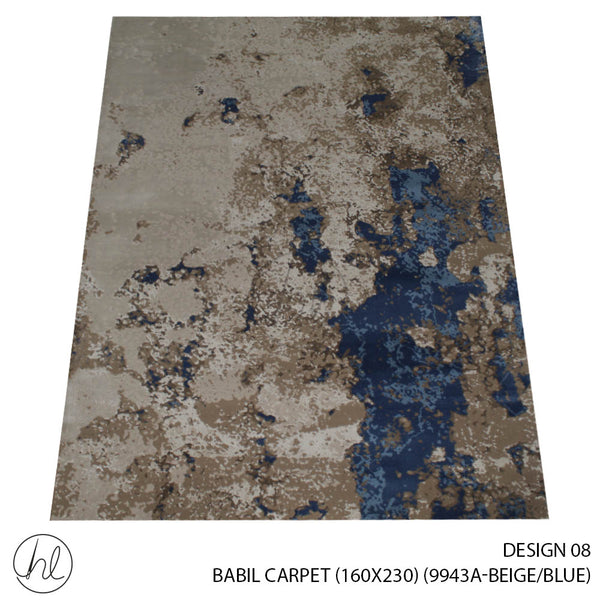 BABIL CARPET (160X230) (DESIGN 08) (BEIGE/BLUE)