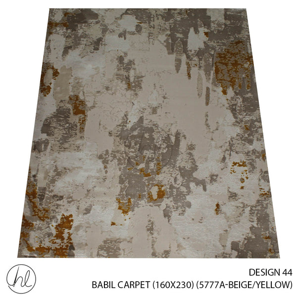 BABIL CARPET (160X230) (DESIGN 44) (BEIGE/YELLOW)