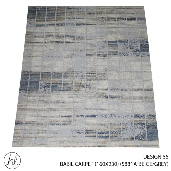 BABIL CARPET (160X230) (DESIGN 66) (BEIGE/GREY)