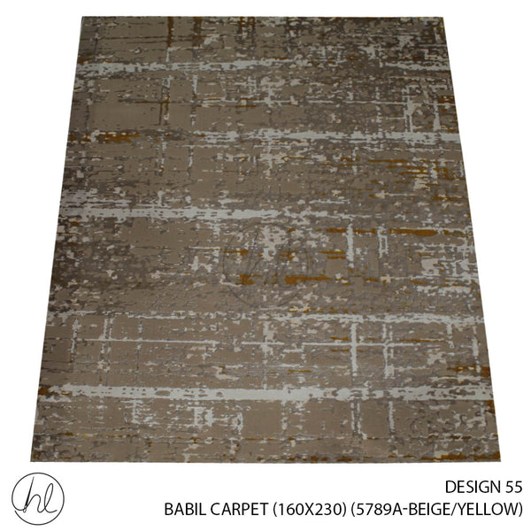 BABIL CARPET (160X230) (DESIGN 55) (BEIGE/YELLOW)