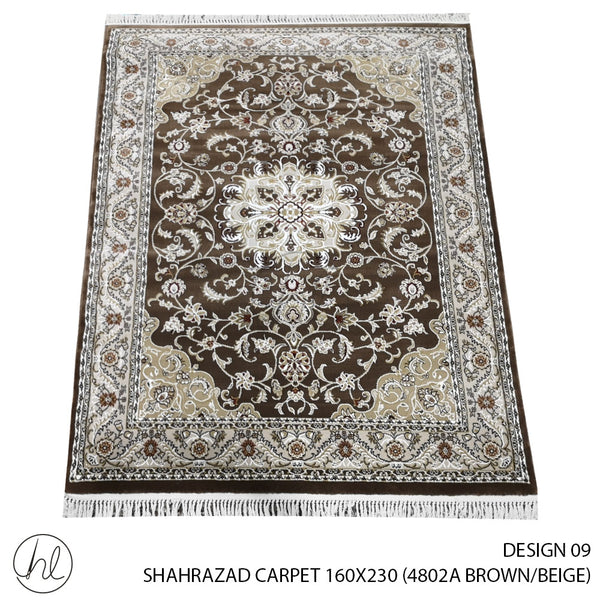 SHAHRAZAD CARPET 160X230 (DESIGN 09) (BROWN/BEIGE)