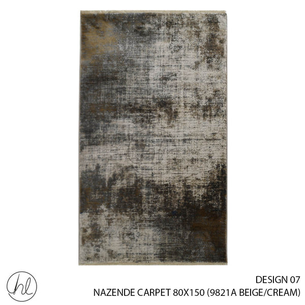 NAZENDE CARPET (80X150) (DESIGN 07) (BEGIE/CREAM)