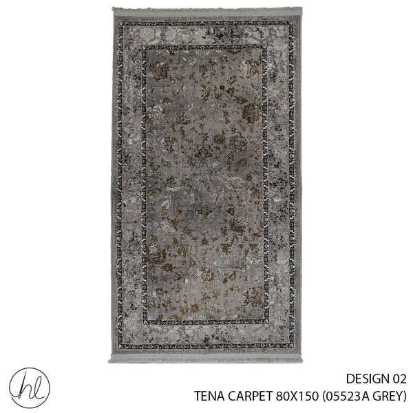 TENA CARPET (80X150) (DESIGN 02) (GREY)