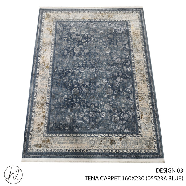 TENA CARPET (160X230) (DESIGN 03) (BLUE)