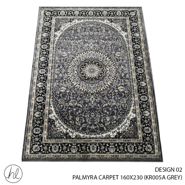 PALMYRA CARPET (160X230) (DESIGN 02) (GREY)